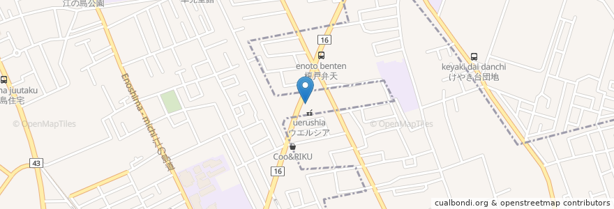 Mapa de ubicacion de pain pati en Japan, Tokio, 国分寺市.