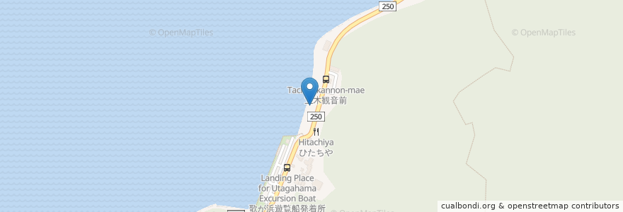 Mapa de ubicacion de ベルギー大使館別荘 en Japão, 栃木県, 日光市.