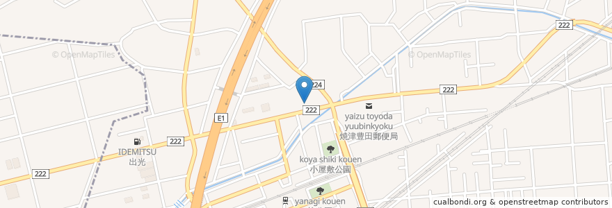 Mapa de ubicacion de 焼津信用金庫 en Jepun, 静岡県, 焼津市.