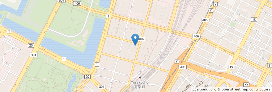 Mapa de ubicacion de 三菱東京UFJ銀行 en Japan, 東京都, 千代田区.