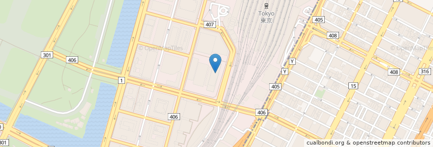 Mapa de ubicacion de トナリ en Japon, Tokyo, 千代田区.