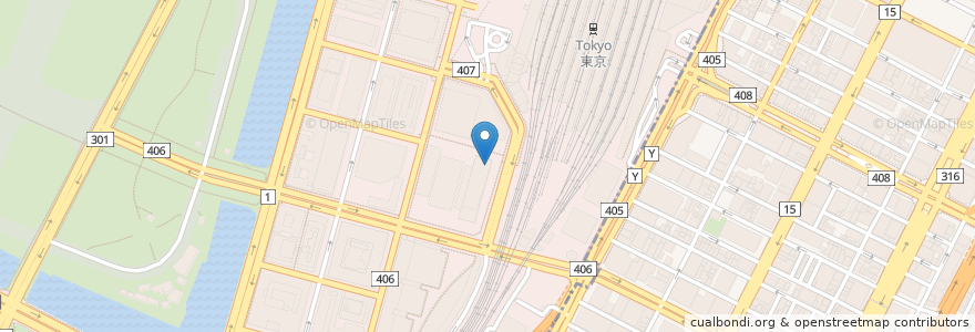 Mapa de ubicacion de レゾナンス en Japonya, 東京都, 千代田区.