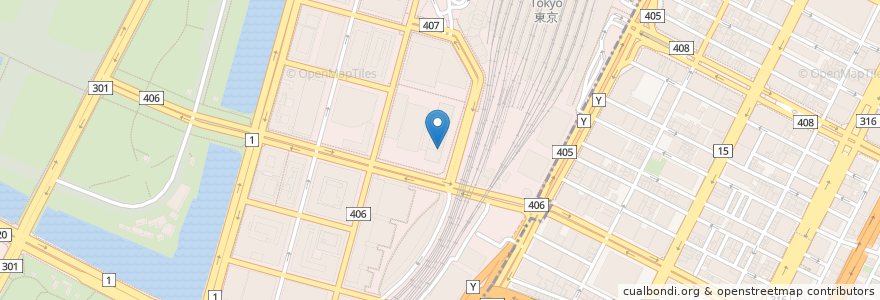 Mapa de ubicacion de 龍福小龍堂 en Japón, Tokio, Chiyoda.