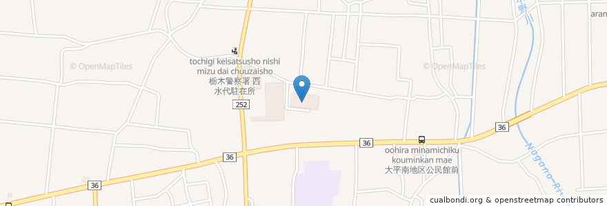 Mapa de ubicacion de 老人保健施設いぶき en Japón, Prefectura De Tochigi, 栃木市.