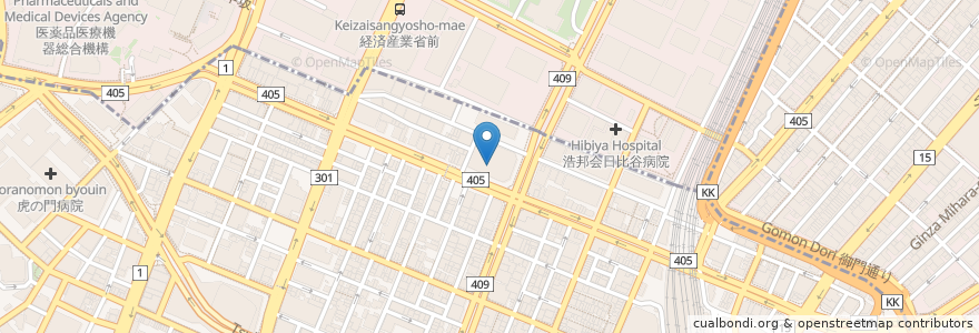 Mapa de ubicacion de Il Bar en Japan, Tokyo.