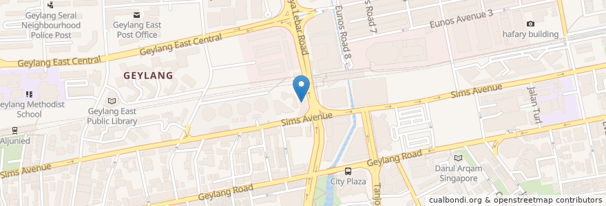 Mapa de ubicacion de Rent & Go Car Rental en Singapour, Southeast.