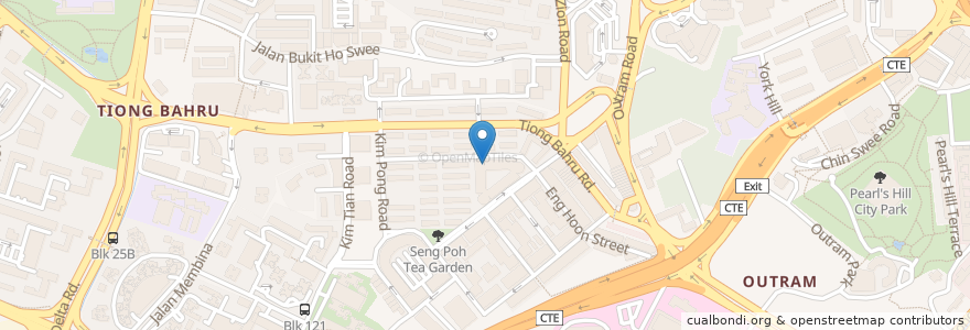 Mapa de ubicacion de Wah Tan Noodle - Char Siew #02-30 en Сингапур, Central.