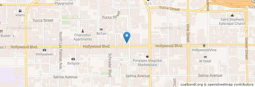 Mapa de ubicacion de Rise'n'grind en Соединённые Штаты Америки, Калифорния, Los Angeles County, Лос-Анджелес.
