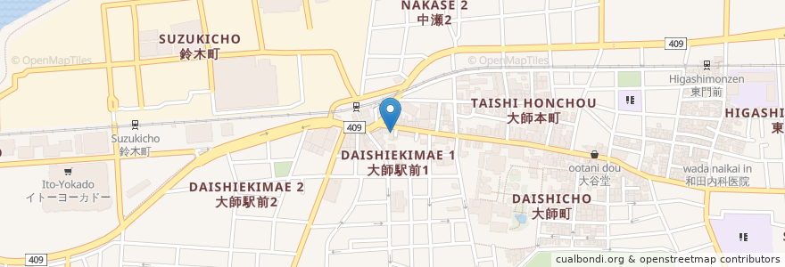 Mapa de ubicacion de わたなべ歯科医院 en اليابان, كاناغاوا, 川崎市, 川崎区.