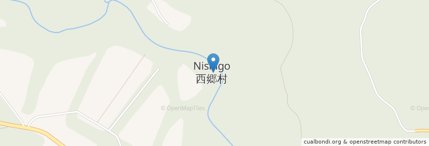 Mapa de ubicacion de 西郷村 en Japon, Préfecture De Fukushima, 西白河郡, 西郷村.