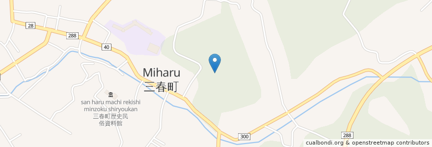 Mapa de ubicacion de 三春町 en 日本, 福島県, 田村郡, 三春町.