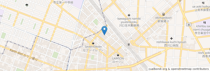 Mapa de ubicacion de ハロウィン en Japan, Saitama Prefecture.