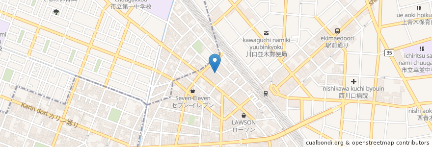 Mapa de ubicacion de ストロベリーハウス en Japan, Saitama Prefecture.