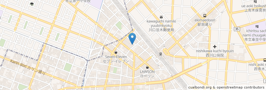 Mapa de ubicacion de シースルー en 日本, 埼玉県.