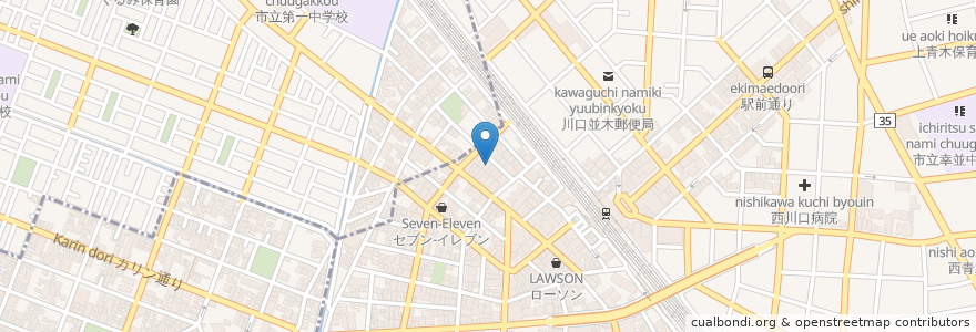 Mapa de ubicacion de ファーストレディ en Japan, Präfektur Saitama.