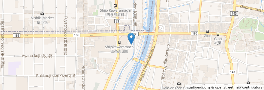 Mapa de ubicacion de MonoArt Coffee Roasters en 日本, 京都府, 京都市.