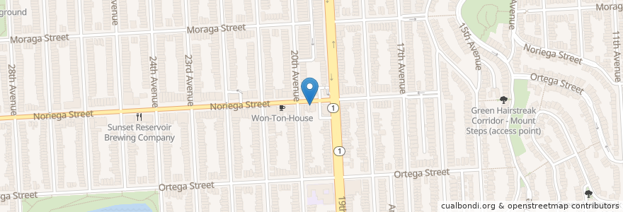 Mapa de ubicacion de Sterling Bank & Trust en 美利坚合众国/美利堅合眾國, 加利福尼亚州/加利福尼亞州, 旧金山市县/三藩市市縣/舊金山市郡, 旧金山.