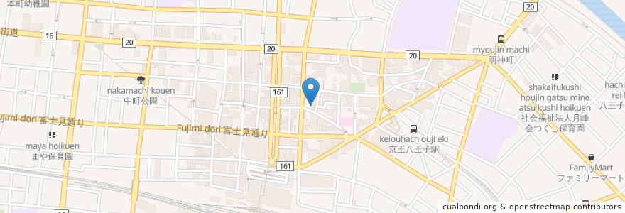 Mapa de ubicacion de NPC en Jepun, 東京都, 八王子市.