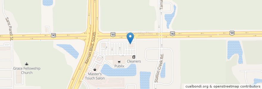 Mapa de ubicacion de Wok House en Verenigde Staten, Florida, Duval County, Jacksonville.