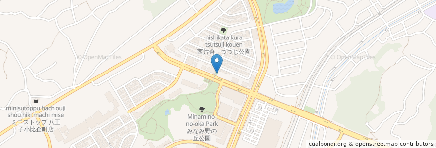 Mapa de ubicacion de 八扇　八王子みなみ野店 en 일본, 도쿄도, 八王子市.