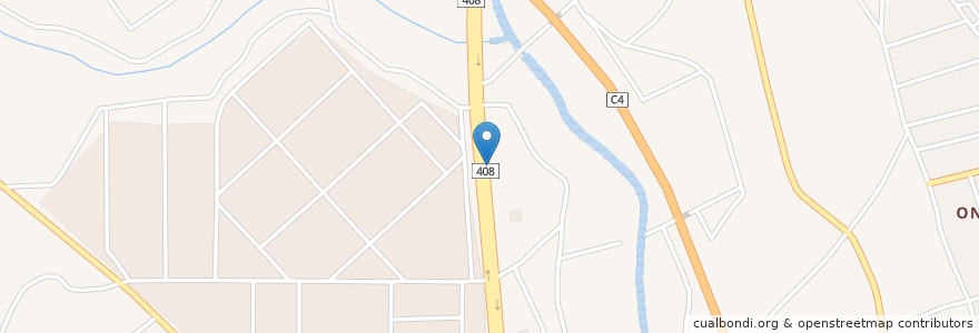 Mapa de ubicacion de スピード違反 en 日本, 茨城県, つくば市.