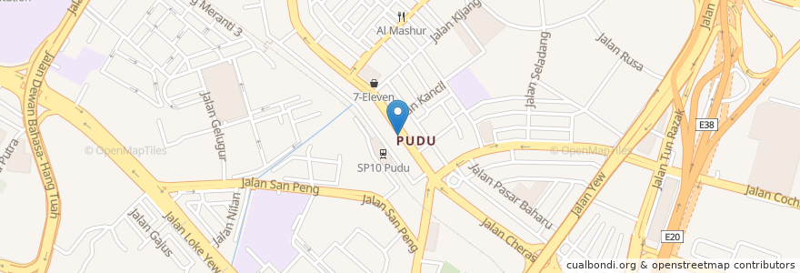Mapa de ubicacion de Klinik Pakar Kulit Chow en Malesia, Selangor, Kuala Lumpur.