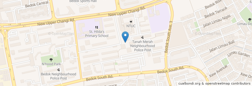 Mapa de ubicacion de POSB ATM en Singapour, Southeast.