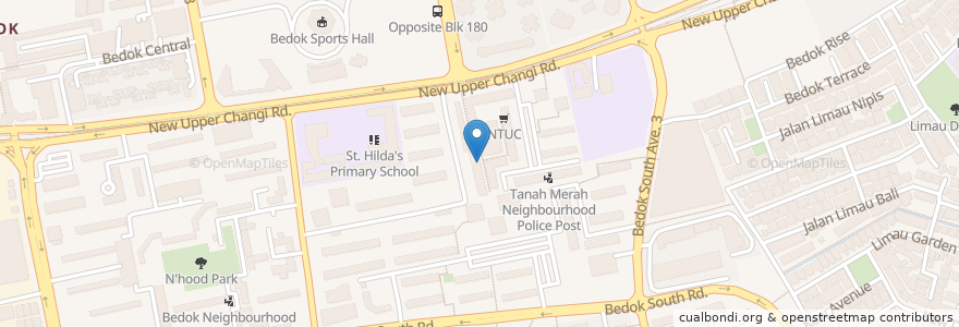 Mapa de ubicacion de OCBC ATM en 싱가포르, Southeast.