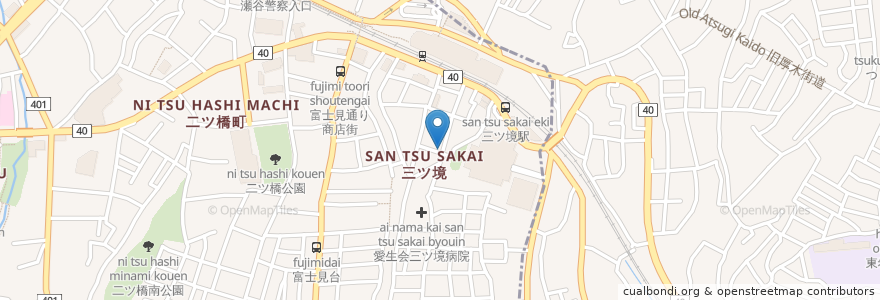 Mapa de ubicacion de 境華楼 en Japón, Prefectura De Kanagawa, Yokohama.