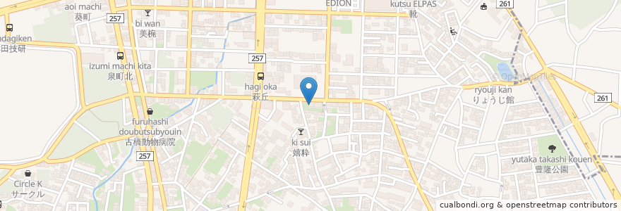 Mapa de ubicacion de お好み焼き　花やき en 日本, 静冈县, 浜松市, 中区.