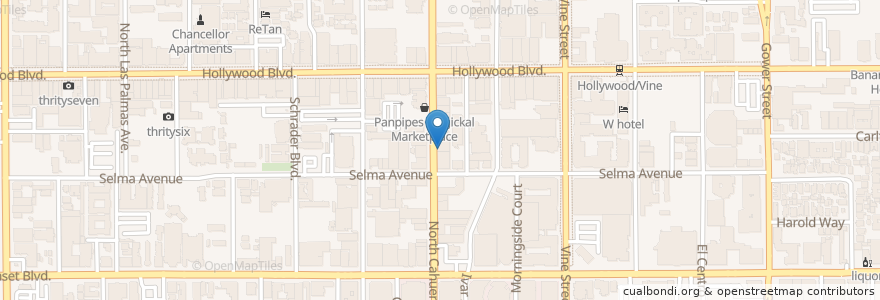 Mapa de ubicacion de Velevt Margareta en Estados Unidos Da América, Califórnia, Los Angeles County, Los Angeles.