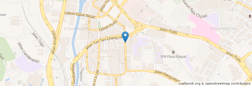 Mapa de ubicacion de Claypot rice by the roadside en Malaisie, Selangor, Kuala Lumpur.