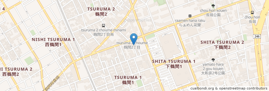 Mapa de ubicacion de 大和市保健福祉センター en Japão, 神奈川県, 大和市.