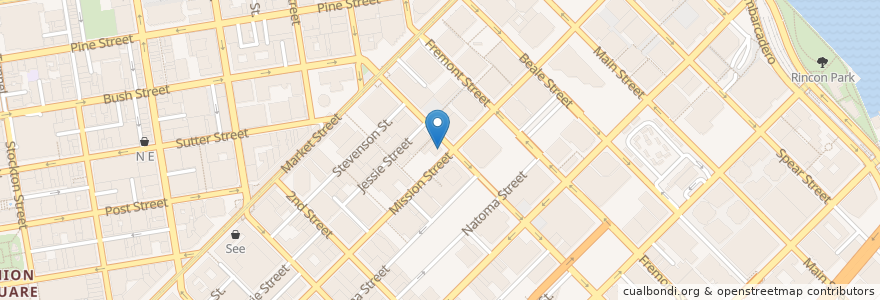 Mapa de ubicacion de Portico Restaurant en 미국, 캘리포니아주, 샌프란시스코, 샌프란시스코.