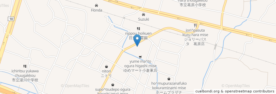 Mapa de ubicacion de 福岡銀行小倉東支店 en Japon, Préfecture De Fukuoka, 北九州市, 小倉南区.