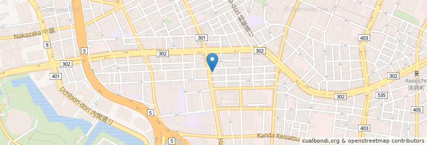 Mapa de ubicacion de 三幸園 en Jepun, 東京都, 千代田区.