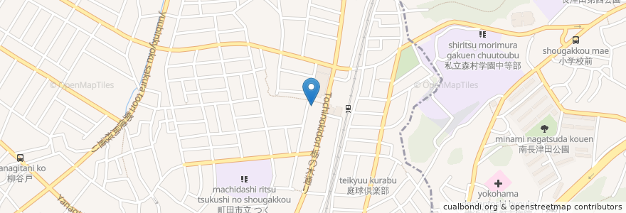 Mapa de ubicacion de つくし野歯科クリニック en Japan, 東京都.