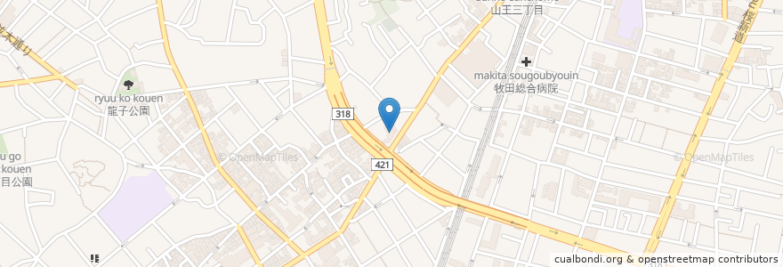 Mapa de ubicacion de 芝信用金庫 en Japão, Tóquio, 大田区.