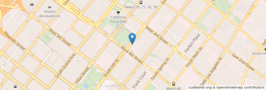 Mapa de ubicacion de Taco House #1 en Verenigde Staten, Californië, Los Angeles County, Los Angeles.