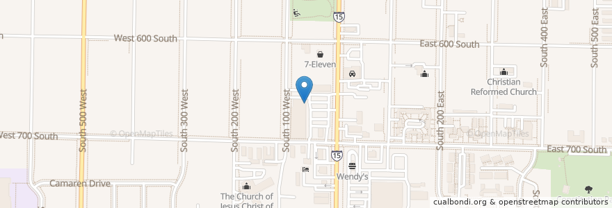 Mapa de ubicacion de Beijing Buffet en United States, Utah, Box Elder County, Brigham City.