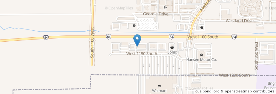 Mapa de ubicacion de Costa Vida Fresh Mexican Grill en Amerika Syarikat, Utah, Box Elder County, Brigham City.