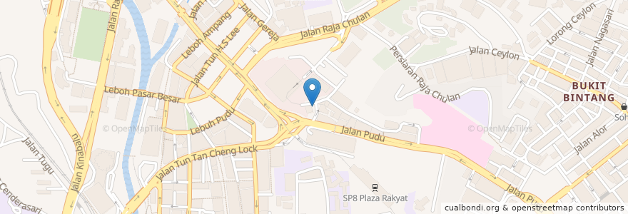 Mapa de ubicacion de Al Hameeds en Malesia, Selangor, Kuala Lumpur.
