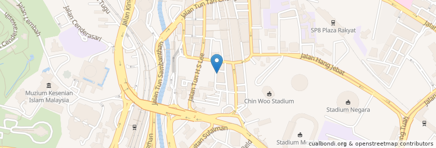Mapa de ubicacion de Moontree House en Малайзия, Селангор, Куала-Лумпур.