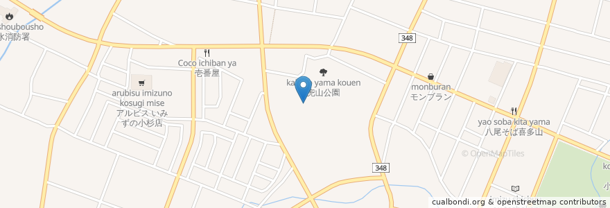 Mapa de ubicacion de 太閤山八幡宮 en Jepun, 富山県, 射水市.