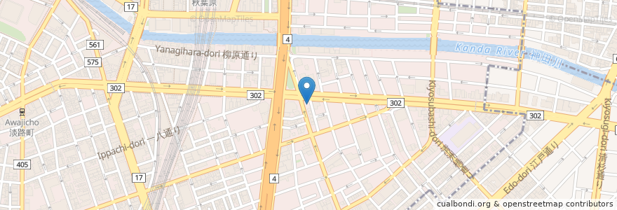 Mapa de ubicacion de すき家 en Japan, Tokio, 千代田区.