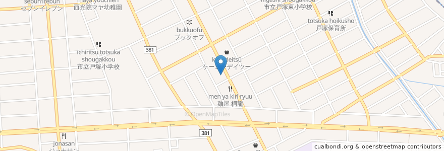 Mapa de ubicacion de しゃぶしゃぶ温野菜 en Japan, 埼玉県, 川口市.