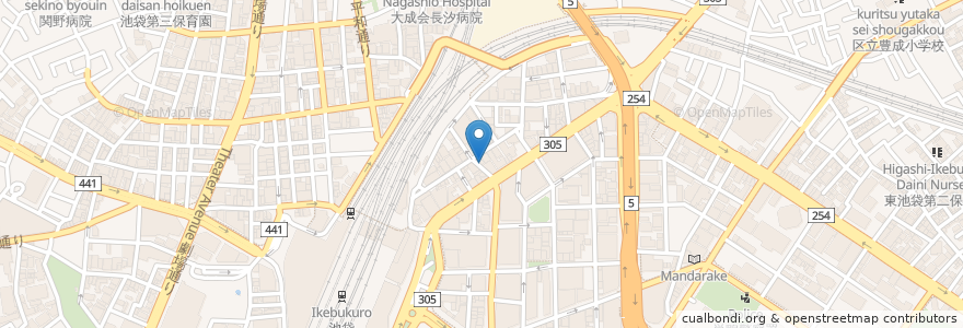 Mapa de ubicacion de Abbot choice en 日本, 東京都, 豊島区.