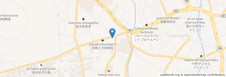 Mapa de ubicacion de 割ぽう中井 en 日本, 北海道, 渡岛综合振兴局, 函館市.