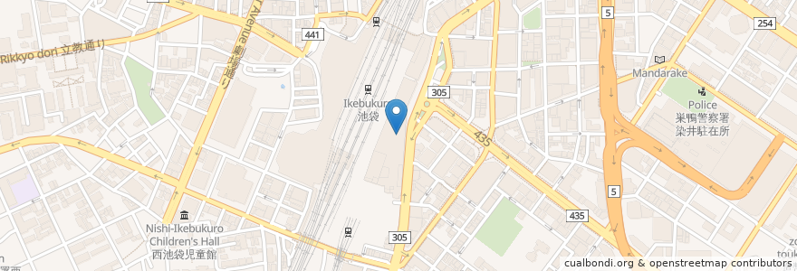 Mapa de ubicacion de 味咲き en Japan, 東京都, 豊島区.