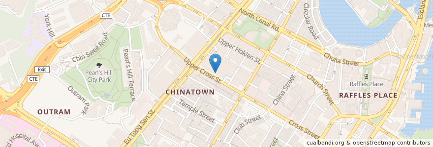 Mapa de ubicacion de Kim Ginseng Chinese Medicine en Singapore, Central.